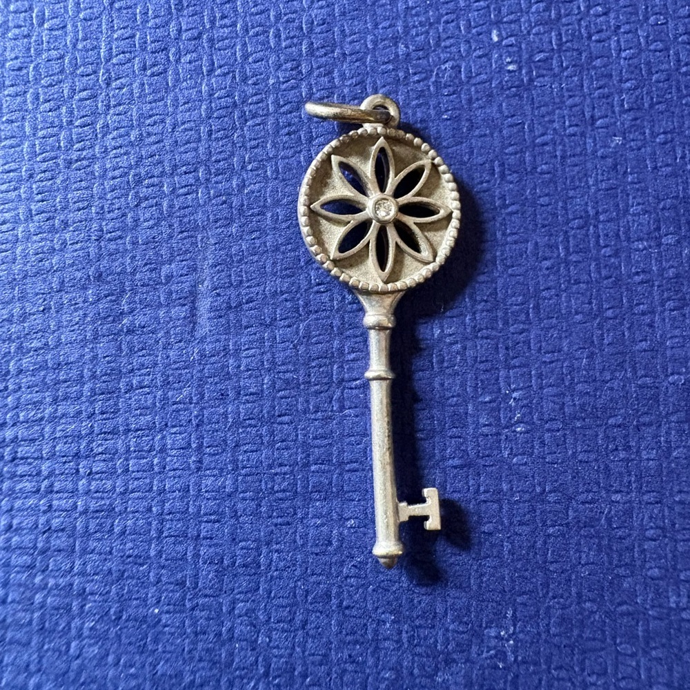 Tiffany & Co. Gold Key Necklace (charm only)